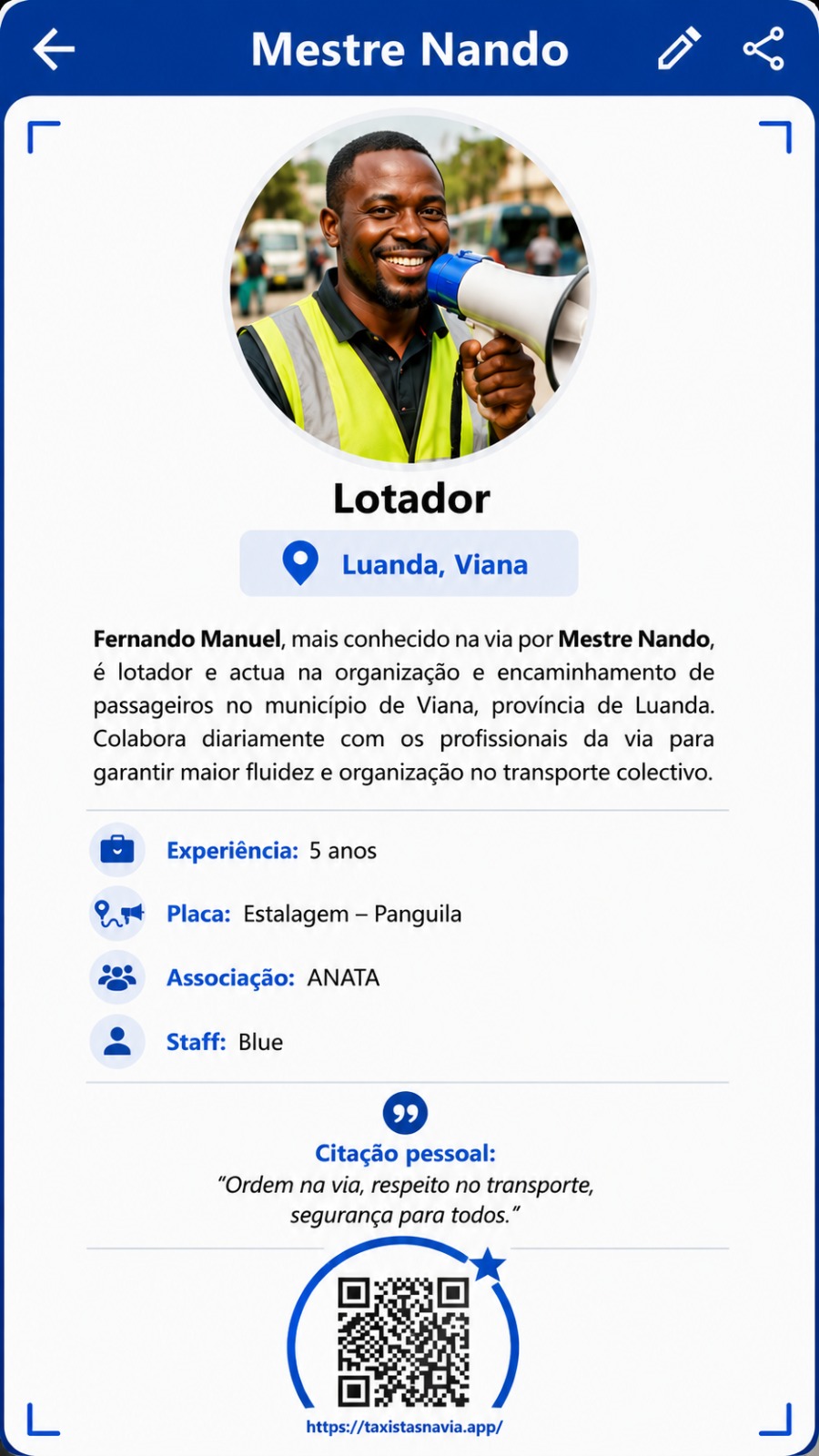 Perfil de Lotador
